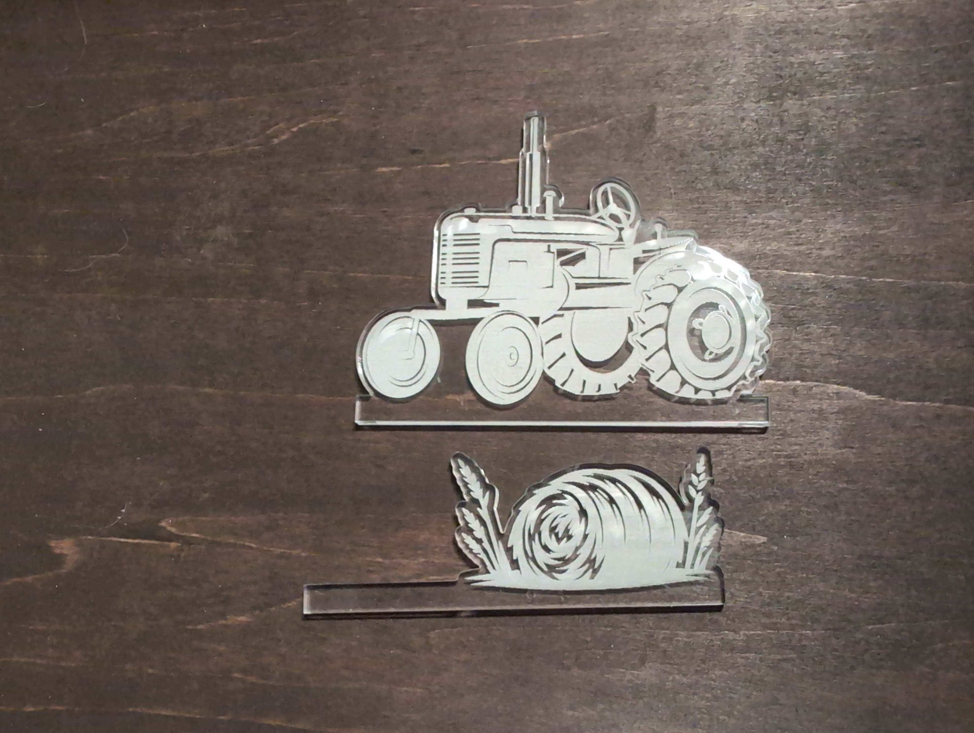 Tractor Double Multi-Light Acrylic Pane